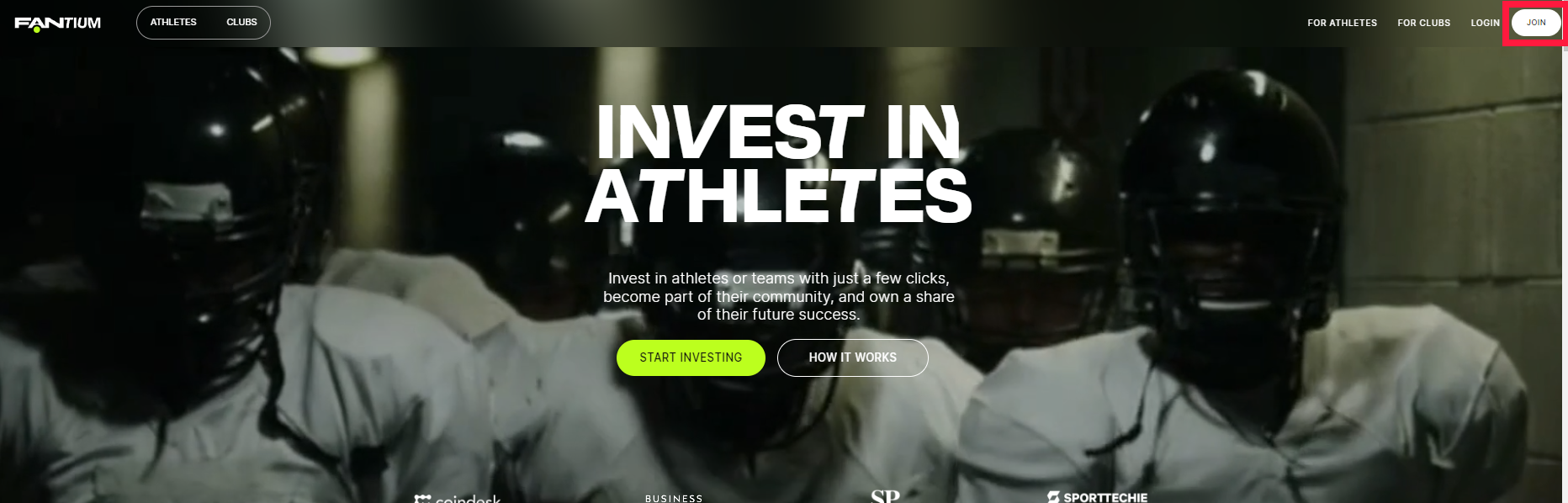 Step 1.1: Click on “Join”
